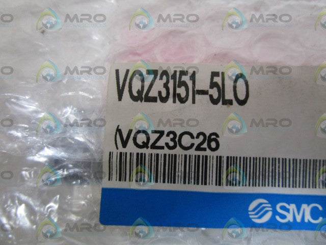 SMC BASE MOUNT VALVE VQZ3151-5LO *NEW IN FACTORY BAG*