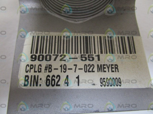 MEYER COUPLING B-19-7-022 *NEW NO BOX*