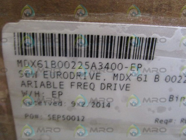 SEW-EURODRIVE INVERTER DRIVE MDX61B0005-5A3-4-00 *NEW IN BOX*
