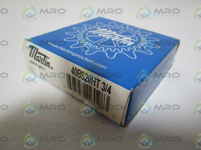 MARTIN 40BS20HT SPROCKET 3/4" * FACTORY SEALED *