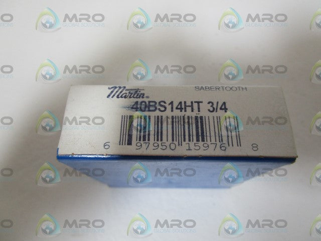 MARTIN 40BS14HT SPROCKET 3/4" *FACTORY SEALED*