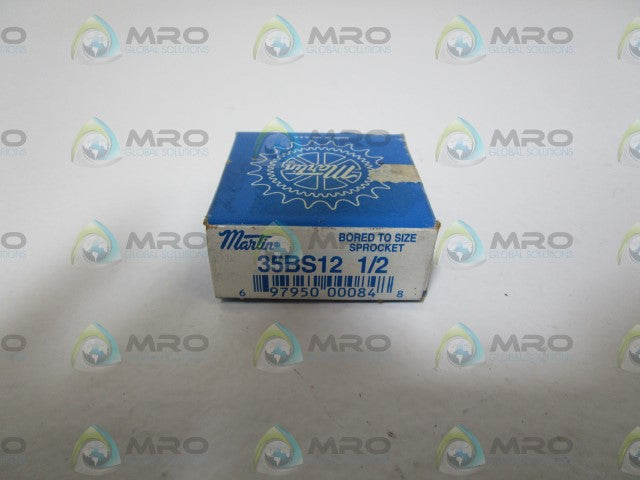MARTIN SPROCKET 35BS12 1/2 *FACTORY SEALED*