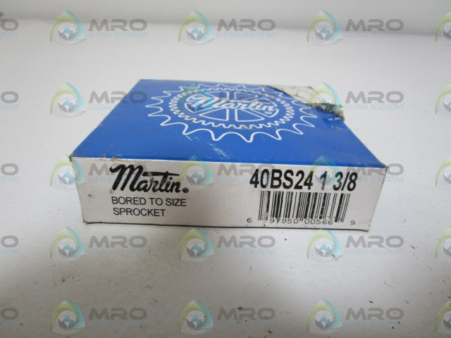 MARTIN 40BS24 SPROCKET 1-3/8" *FACTORY SEALED*