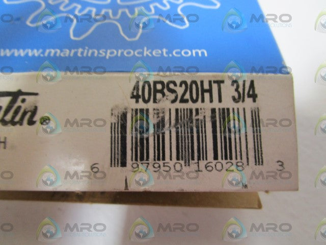 MARTIN 40BS20HT SPROCKET 3/4" *NEW IN BOX*