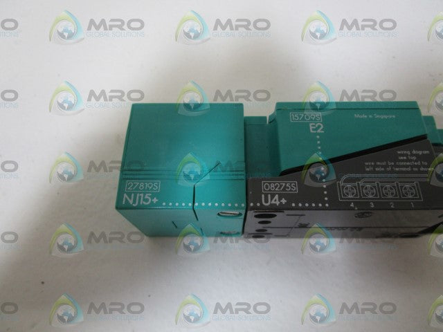 PEPPERL+FUCHS NJ15+U4+E2 PROXIMITY SWITCH *NEW IN BOX*