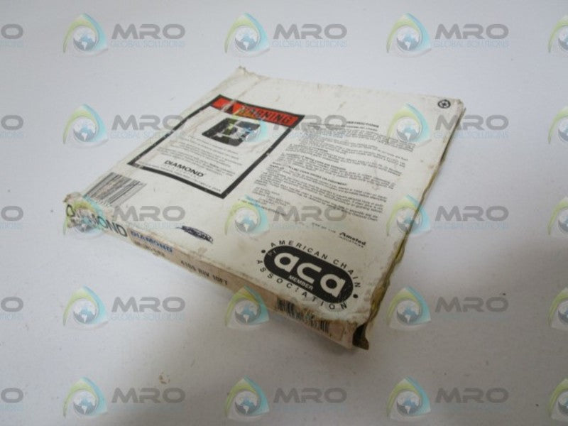 DIAMOND LINK CHAIN 41SSRIV 10FT * FACTORY SEALED *