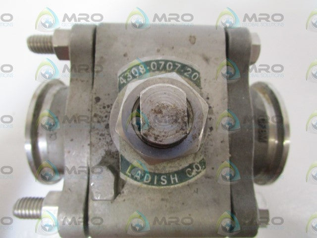 LADISH BALL VALVE 4308-0707-20 *USED*