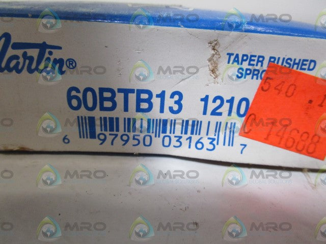 MARTIN SPROCKET 60BTB13 1210 *FACTORY SEALED*
