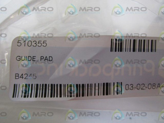 LOT OF 13 PAD GUIDE 510355 *NEW NO BOX*