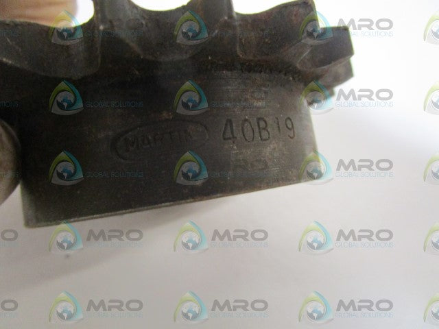 MARTIN 40B19  SPROCKET 1-3/8" *NEW NO BOX*
