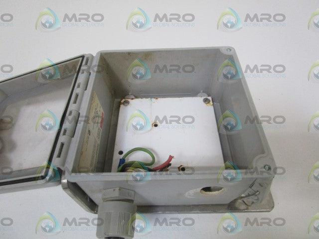 HOFFMAN ENCLOSURE A664CHQRFGW *USED*