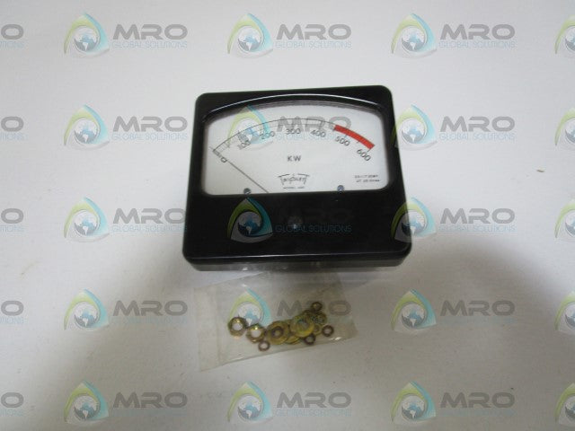 TRIPLETT 0-600KW PANEL METER 420 *NEW IN BOX*