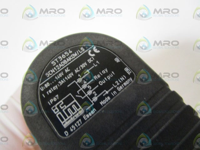 IFM EFECTOR ST3654 FLOW MONITOR *NEW NO BOX*
