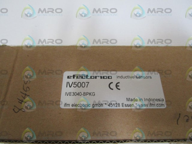 IFM EFECTOR IV5007 INDUCTIVE PROXIMITY SENSOR *NEW IN BOX*