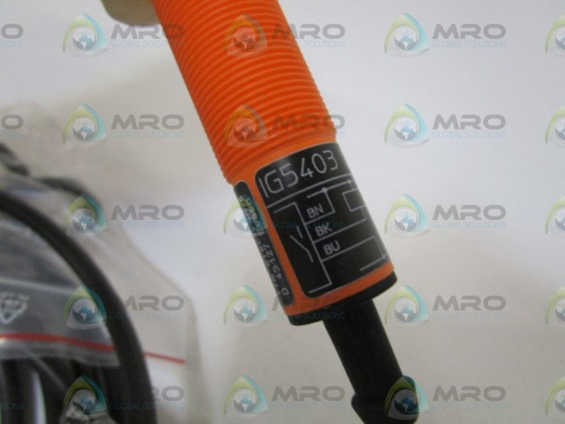 IFM EFECTOR IG5403 INDUCTIVE PROXIMITY SENSOR *NEW IN BOX*