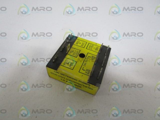 LMI SOLID STATE ELECTRONIC PULSER 10150 *USED*