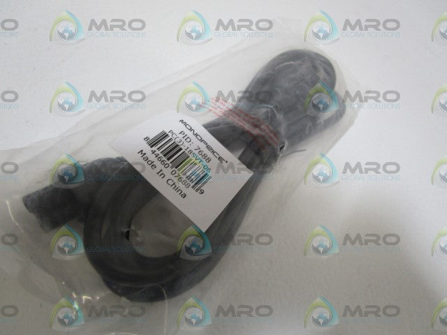 MONOPRICE CABLE CORD PC(3)-18SVT-06 *NEWI N FACTORY BAG*