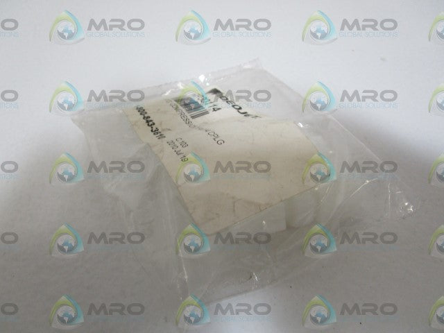 LOT OF 2 VIDEOJET 1/4X1/4 COUPLING FITTING RP30114 *NEW IN FACTORY BAG*