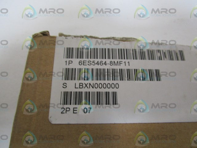 SIEMENS INPUT MODULE 6ES5464-8MF11 *NEW IN BOX*