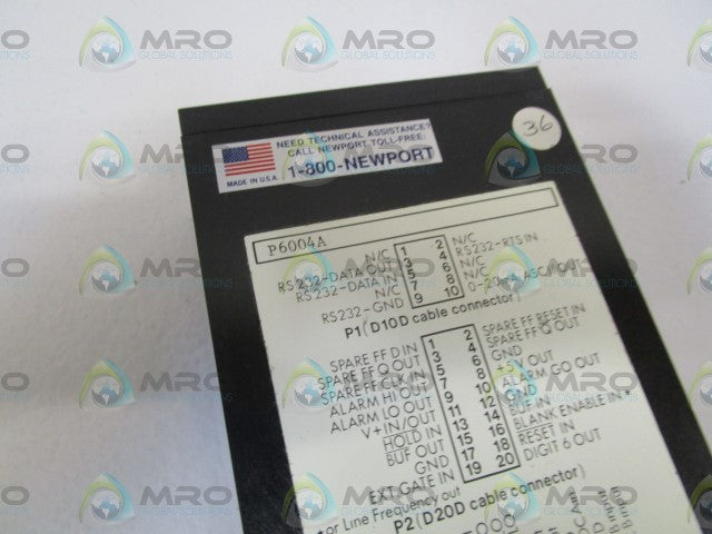 NEWPORT COUNTER/TIMER P6004A *NEW IN BOX*