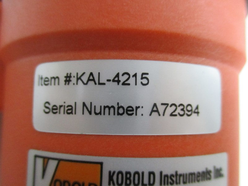 KOBOLD KAL-4215 KAL-K ALARM THERMAL FLOW SWITCH *NEW NO BOX*