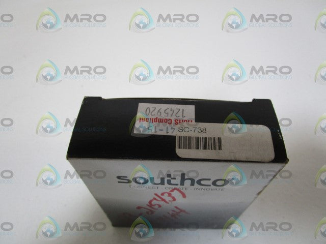 SOUTH CO. LATCH T-HANDLE BLACK SC-738 *NEW IN BOX*