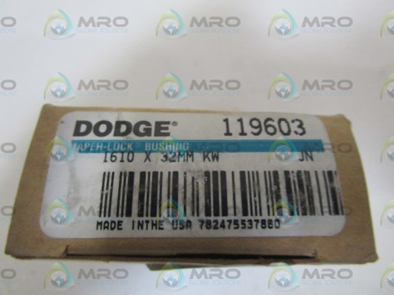 DODGE 119603 1610 TAPER-LOCK BUSHING 32MM  NSMP