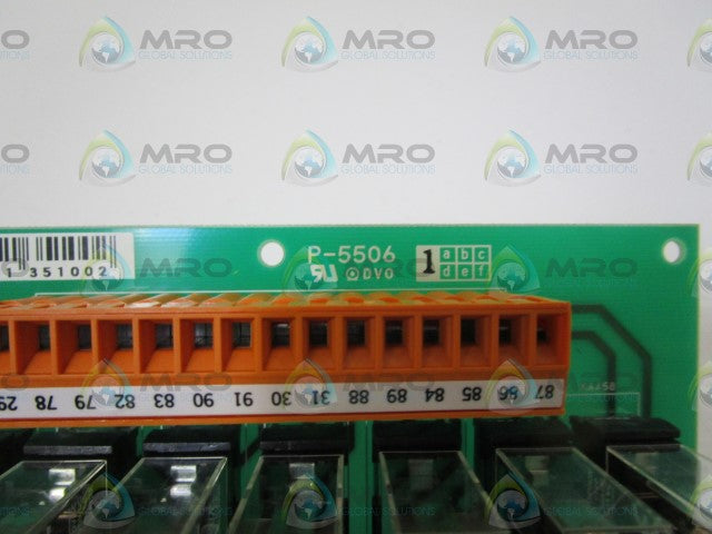 ISHIDA PC RELAY CONTROL BOARD P-5506-1 *NEW NO BOX*