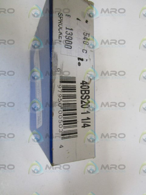 MARTIN 40BS20 SPROCKET 1-1/4" *FACTORY SEALED*