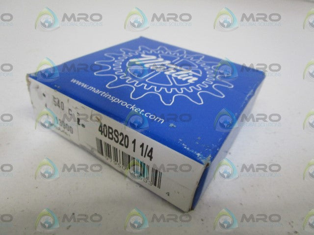 MARTIN 40BS20 SPROCKET 1-1/4" *FACTORY SEALED*