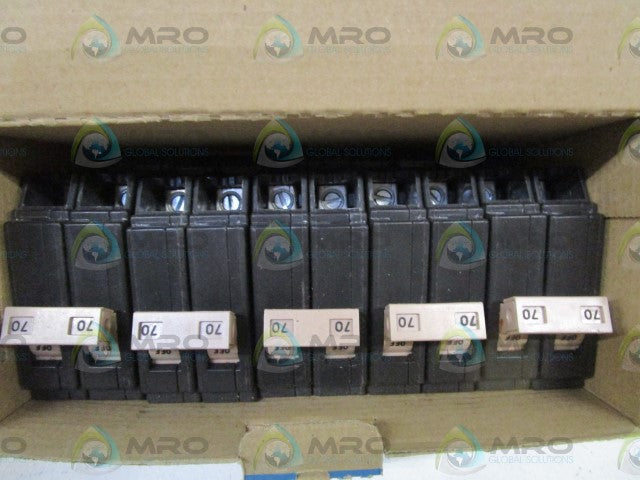 LOT OF 5 EATON 70AMPS CIRCUIT BREAKER CH270 *NEW IN BOX*