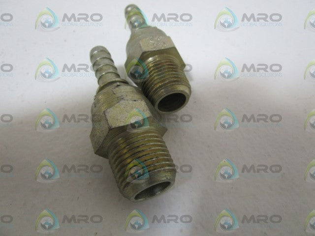 LOT OF 2 GATES HYDRUALIC FTTING 8MPX *NEW NO BOX *