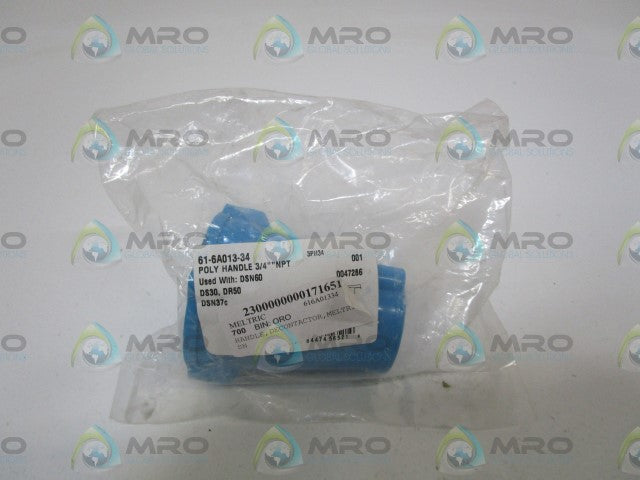 MELTRIC 61-6A013-34 HANDLE CONNECTOR *NEW IN FACTORY BAG*