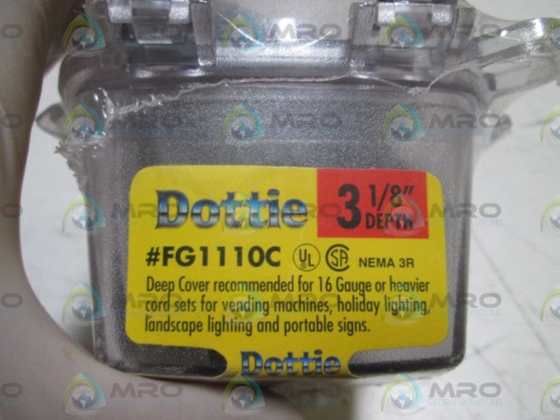 DOTTIE COVER 3 1/8" DEPTH FG1110C  NSNP