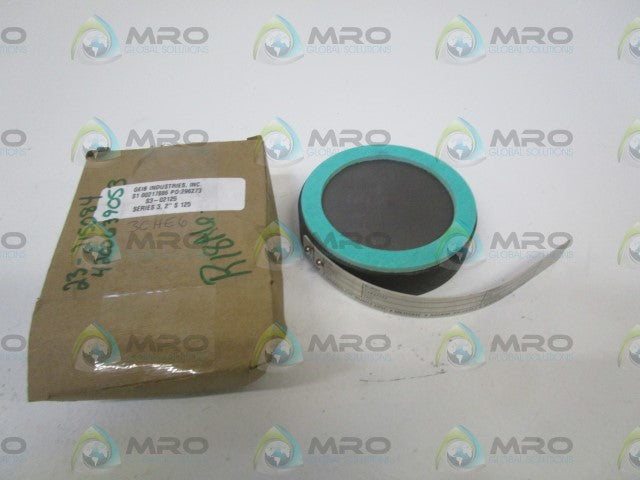 GIEB INDUSTRIES, INC. S3-02125 *NEW IN BOX*