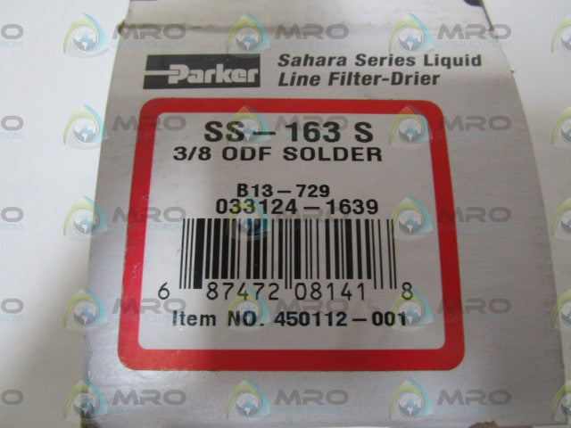 PARKER LINE FILTER-DRIER 450112-001 *NEW IN BOX*