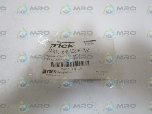 FRICK CONNECTOR 649A0890H02 *NEW IN BAG*