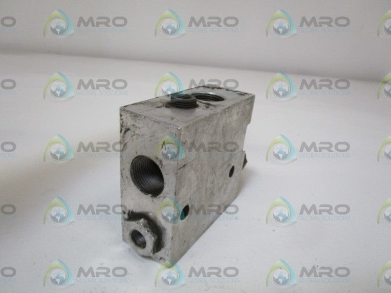 FLUID CONTROLS 1E15-P6-30SV VALVE *USED*