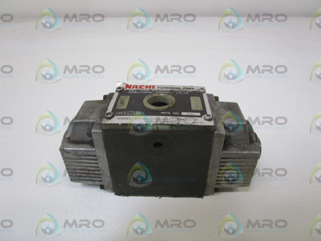 NACHI DIRECTIONAL CONTROL VALVE SS-G03-C6-R-C116-E10 V *USED*