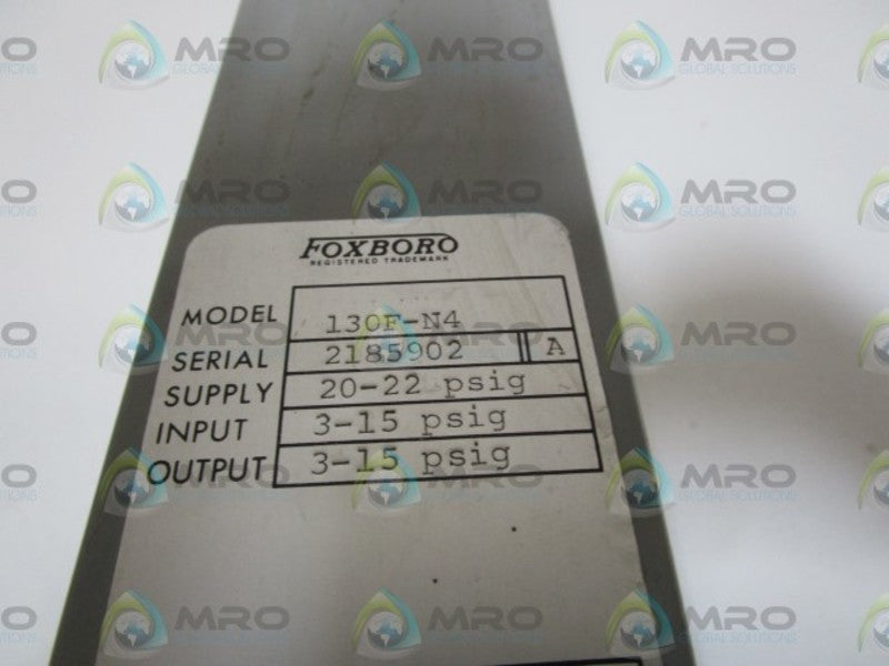 FOXBORO CONTROL STATION 130F-N4 * NEW NO BOX*