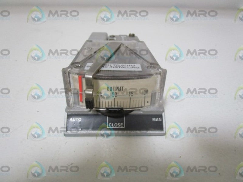FOXBORO MANUAL UNIT 130P-N4 (AS PICTURED) * REMANUFACTURED *