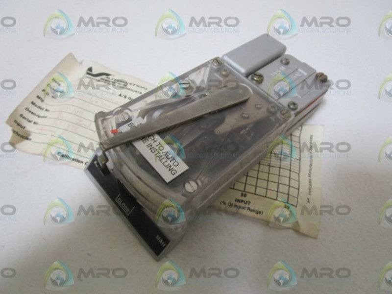 FOXBORO MANUAL UNIT 130P-N4 (AS PICTURED) * REMANUFACTURED *