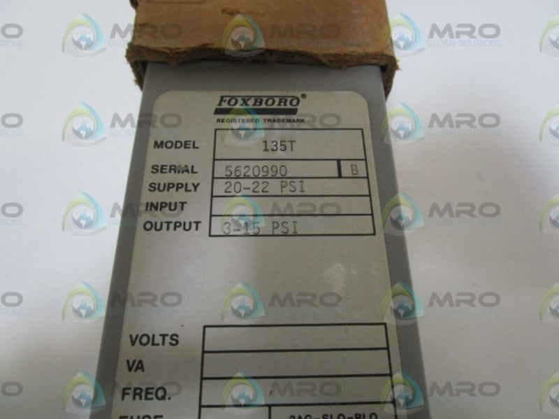 FOXBORO CONTROLELR 135T  NSNP