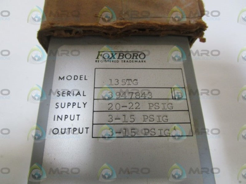 FOXBORO 0-10000 CONTROLLER 135TG  NSNP