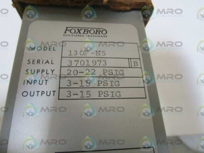 FOXBORO CONTROLLER 130F-N5 (AS PICTURED)  NSNP