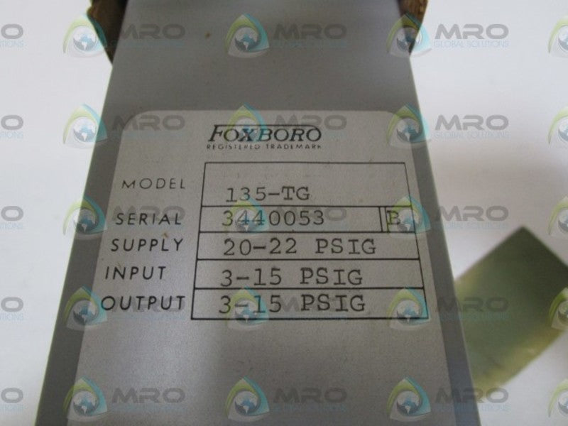 FOXBORO CONTROLLER 135-TG (AS PICTURED)  NSNP
