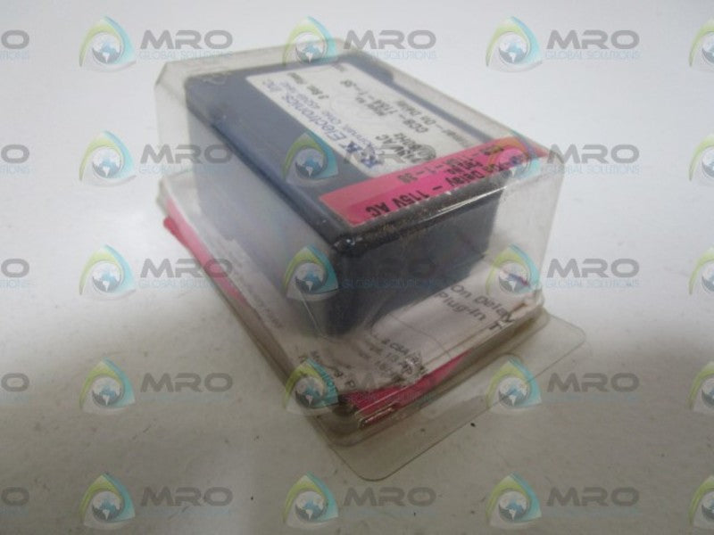 R-K ELECTRONICS 3 SEC.RELAY 115VAC CCB-115A-1-3S *ORIGINAL PACKAGE*