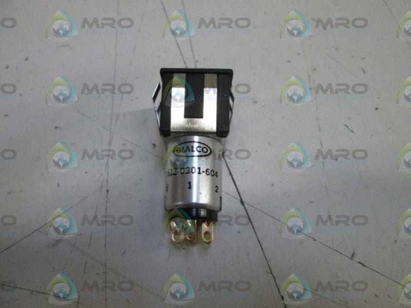 DIALCO PUSHBUTTON WITHOUT LAMP 513-0301-604  NSNP