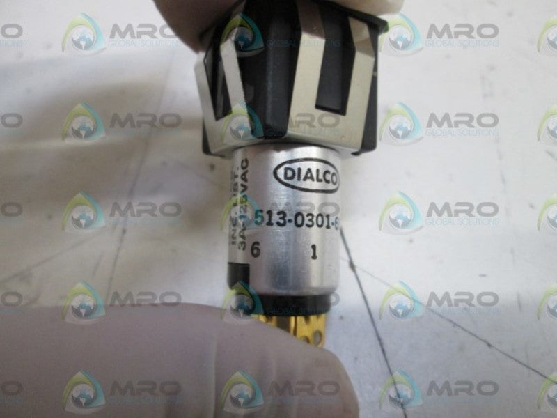 DIALCO PUSHBUTTON WITHOUT LAMP 513-0301-604  NSNP
