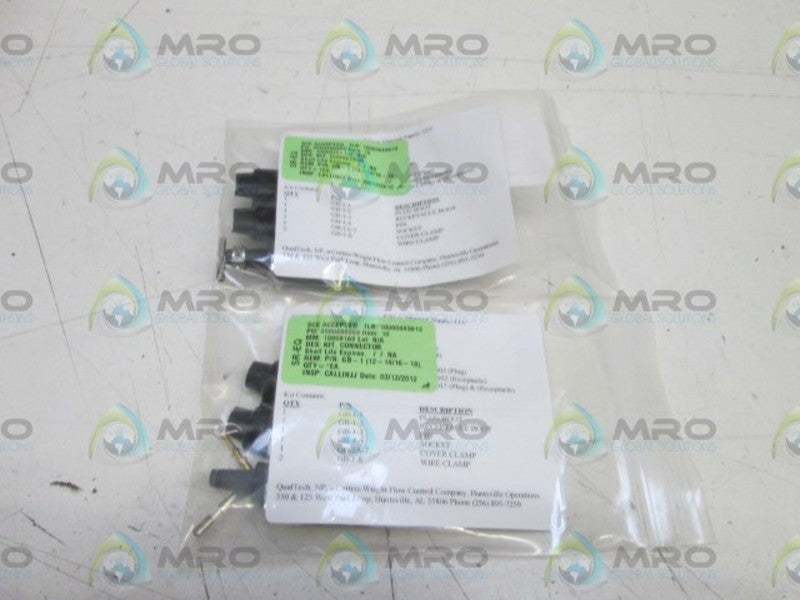 LOT OF 2 EDISON MATERIAL SUPPLY CONNECTOR KIT GB-1 (12-14/16-18) *NEW NO BOX*
